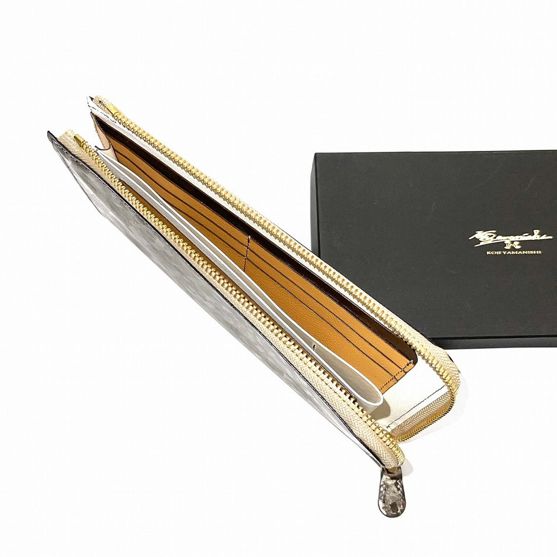 Zipper Long Wallet Gold KWLF-G