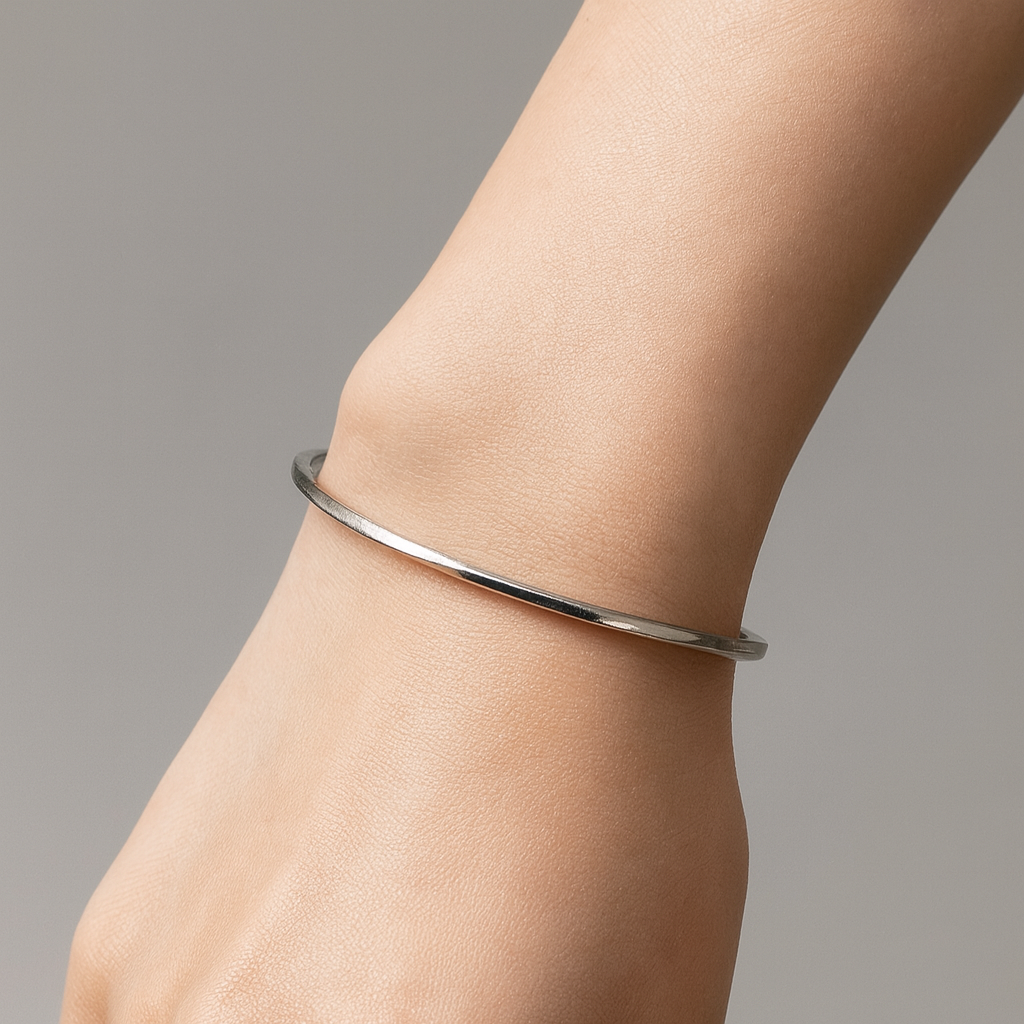Silver925 Bangle No.4-01 – Koji Yamanishi