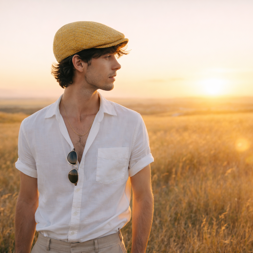 向日葵色的天空