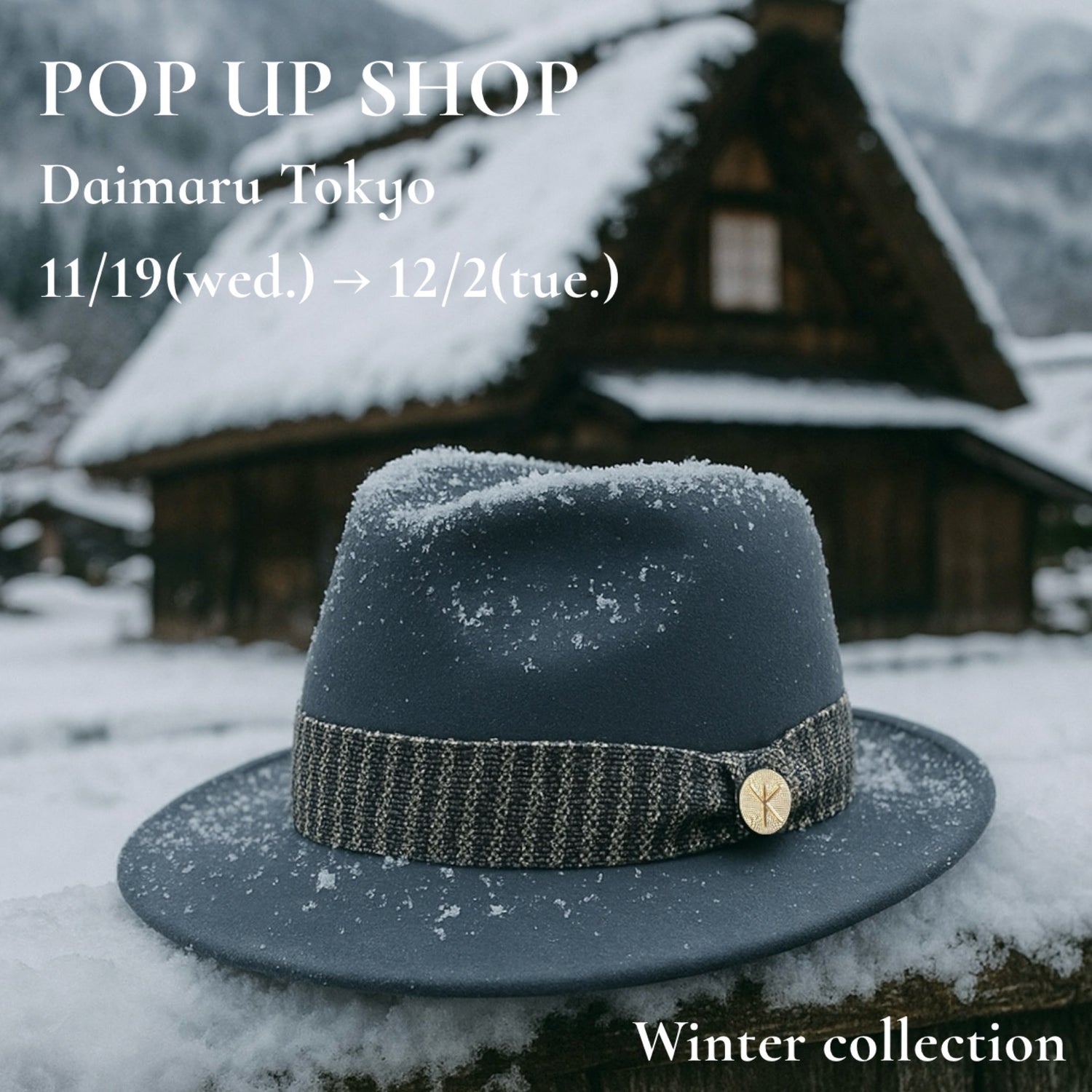 POP UP SHOP IN 大丸東京