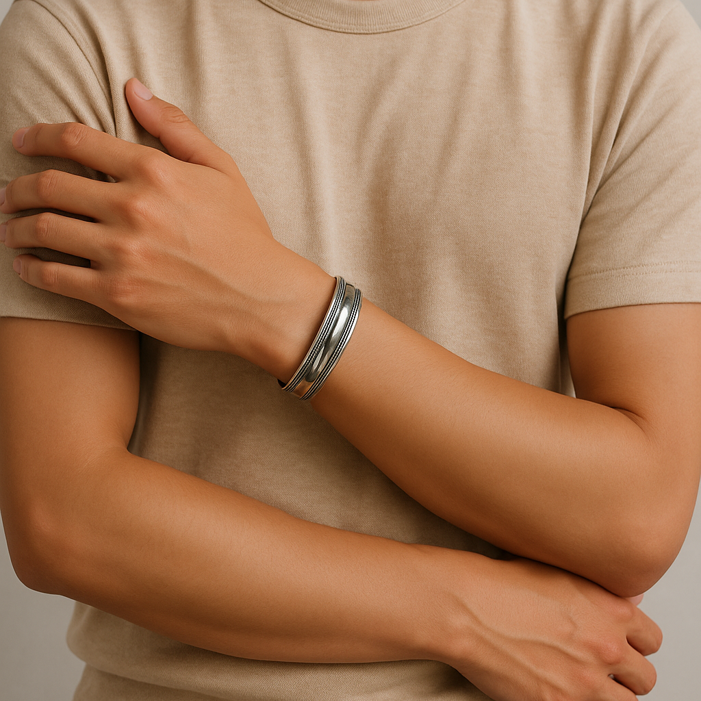 Silver925 Bangle No.1-01