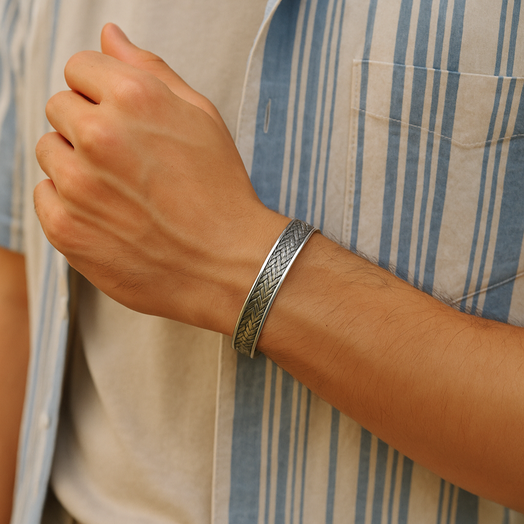 Silver925 Bangle No.1-02